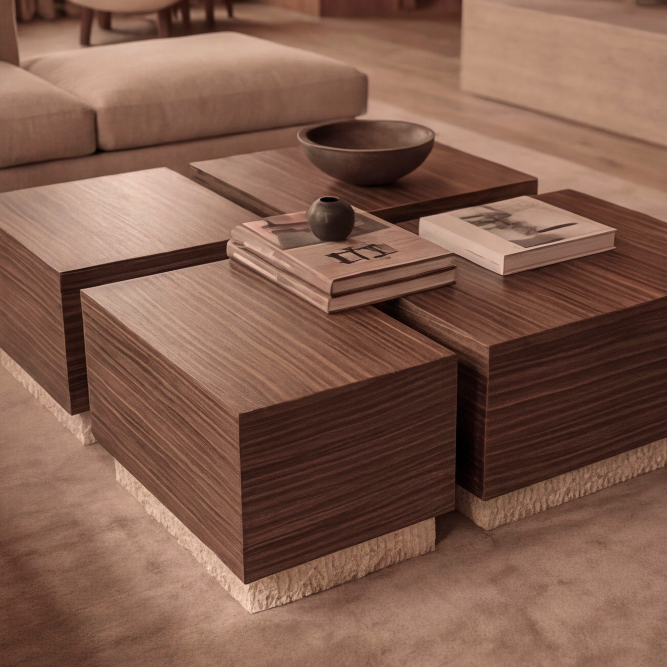 khamila design house modular coffee table