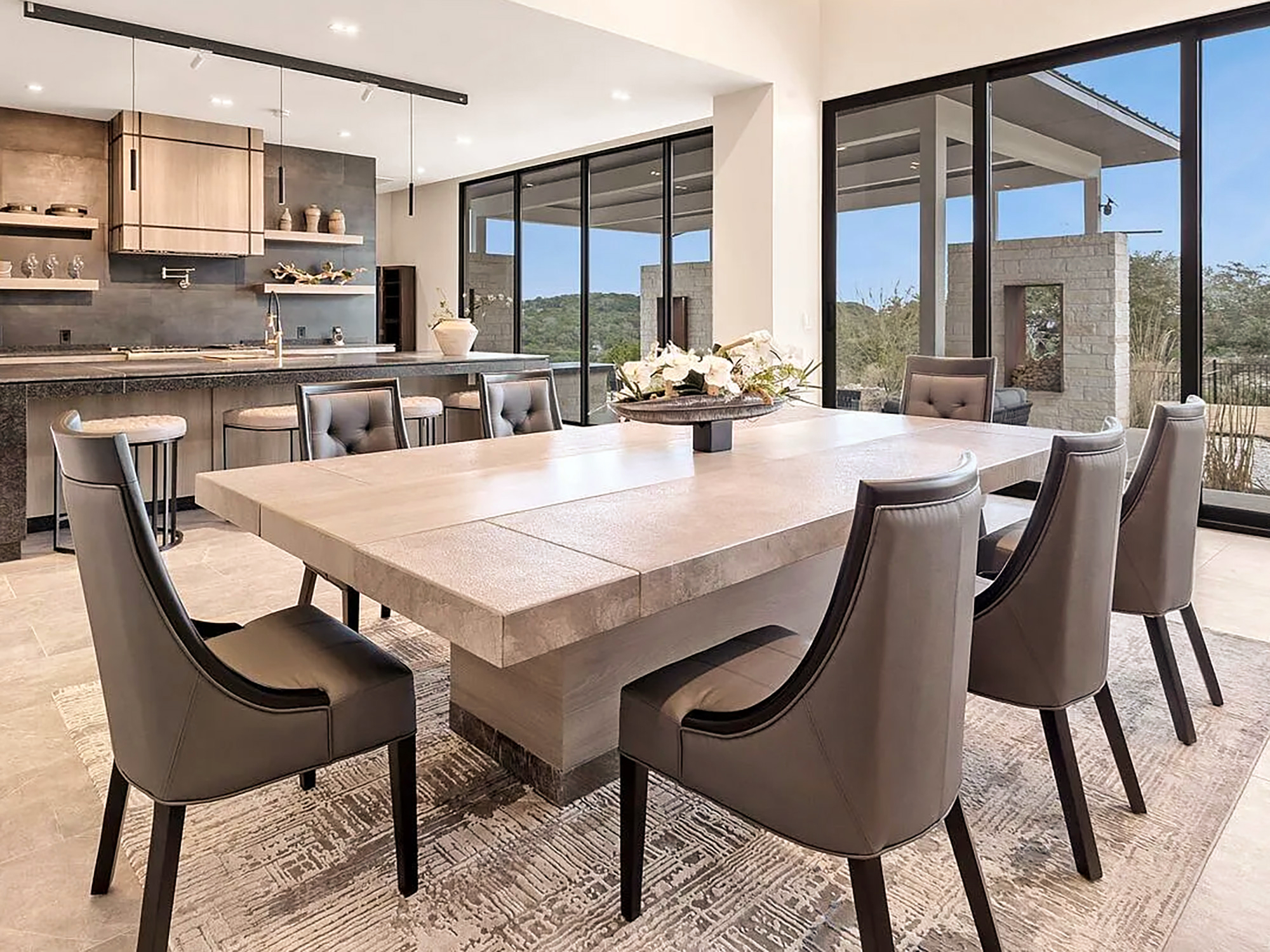 khamila design house dining room project