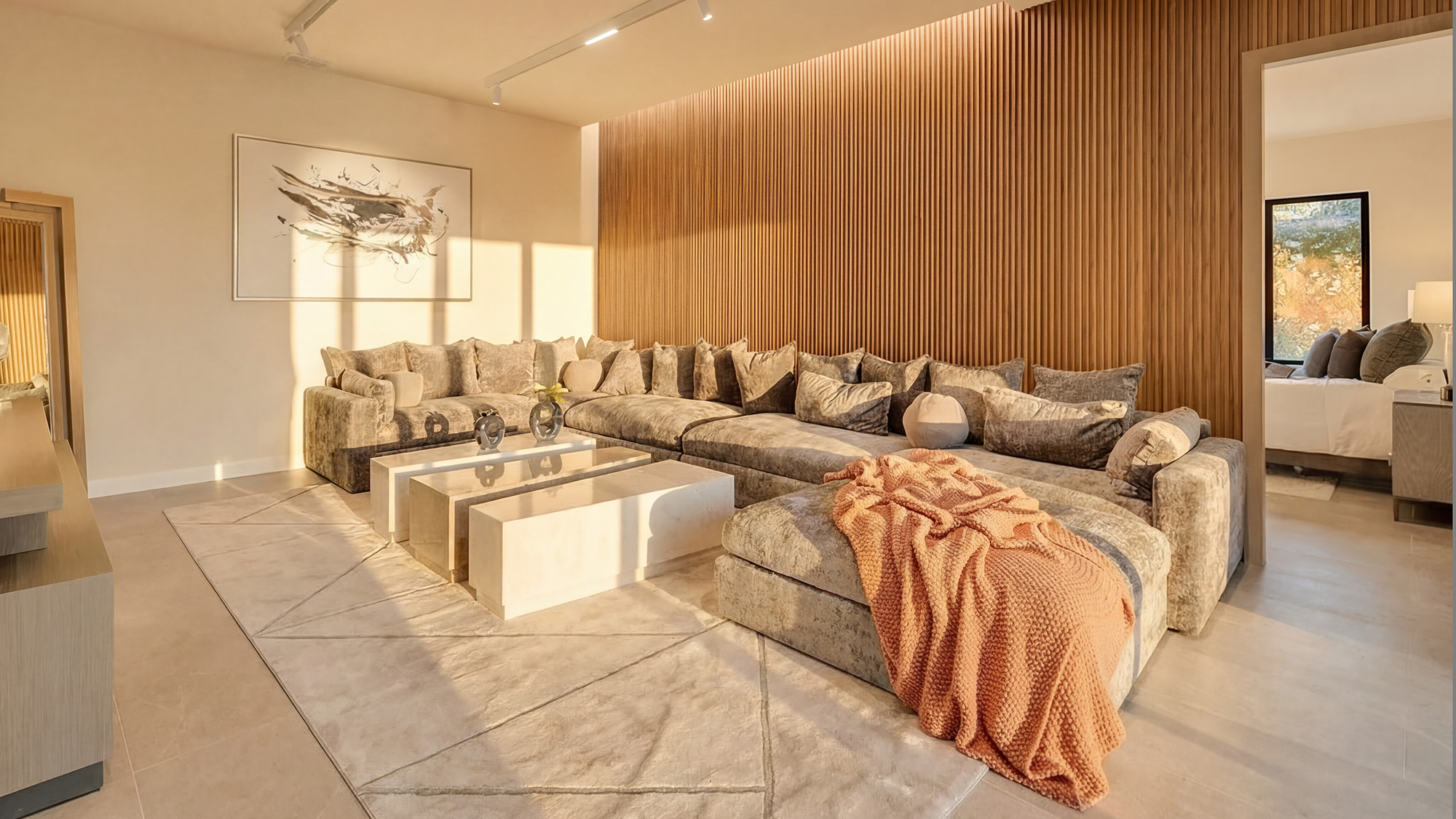 khamila design house residential tv media room project