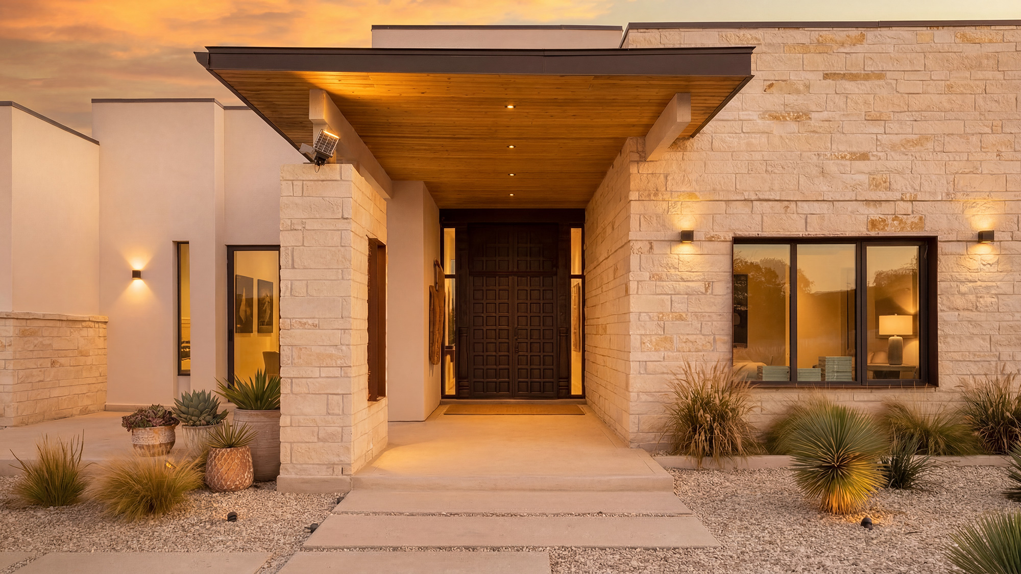 khamila design house residential main entrance project