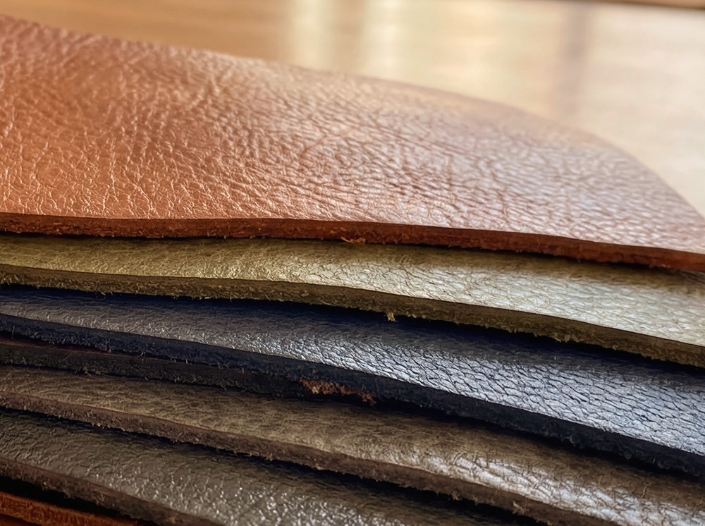 khamila design house leather swatches